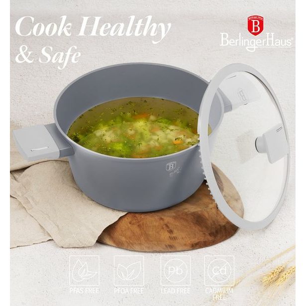 BERLINGERHAUS Sada nádobí s titanovým nepřilnavým povrchem 10 ks Aspen Collection BH-7061