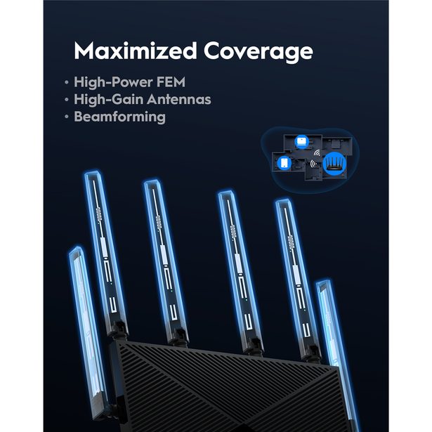 Cudy BE11000 Wi-Fi 7 Tri-Band Mesh 2.5G router (WR11000)