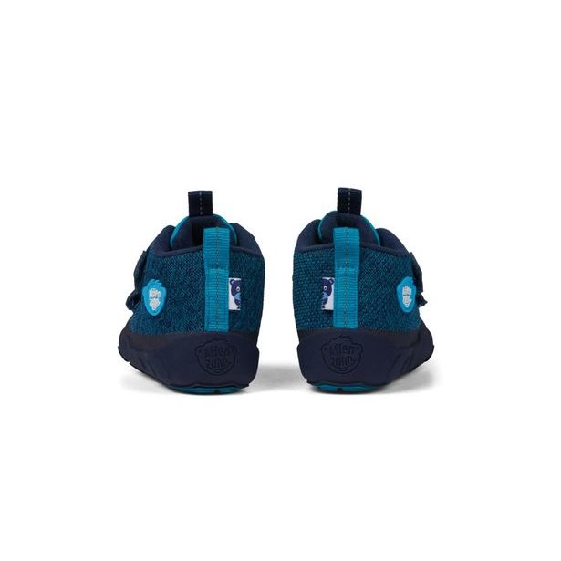 Dětské Barefoot celoroční boty s membránou Affenzahn - Dark Blue