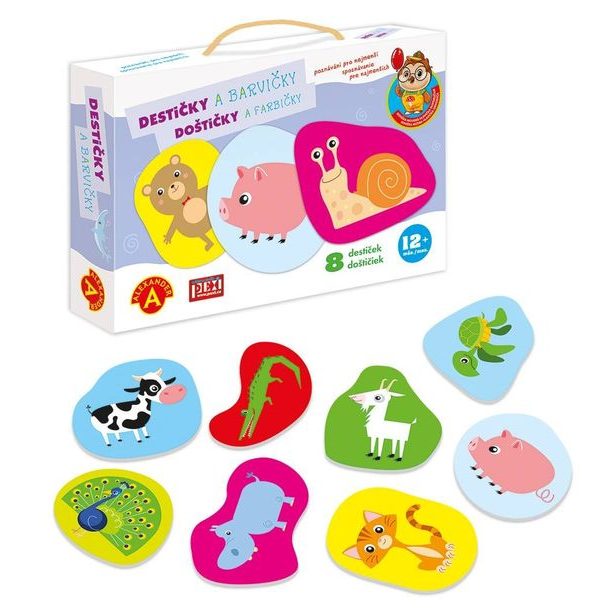 Destičky a barvičky-poznávání pro nejmenší