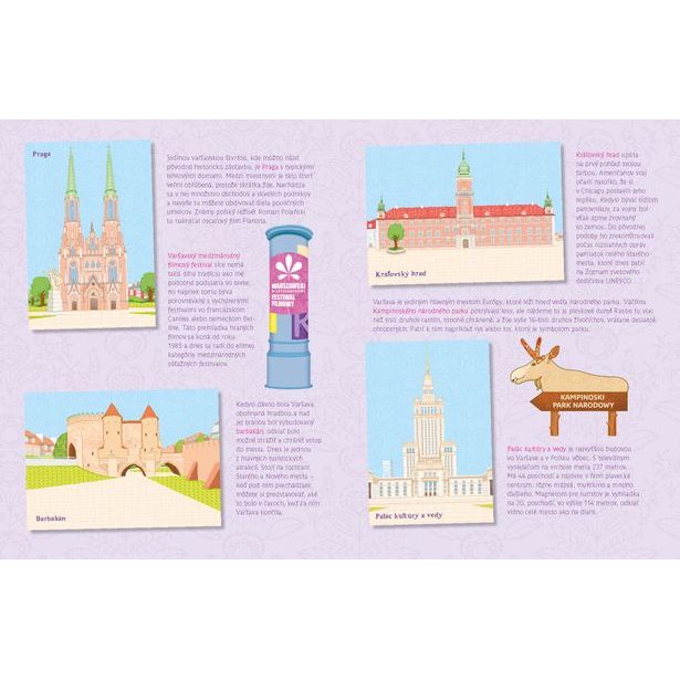 EWA & VARŠAVA ─ Mesto plné samolepiek