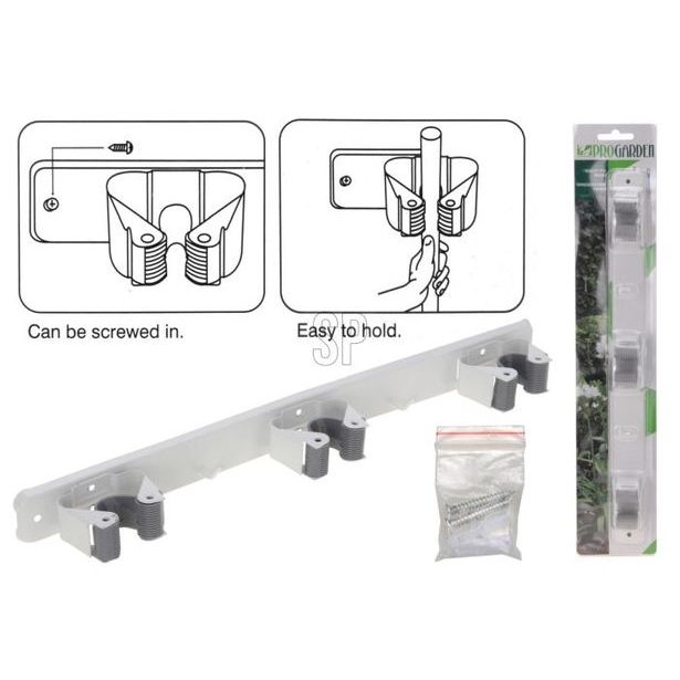 držák zahrad.nářadí, kov