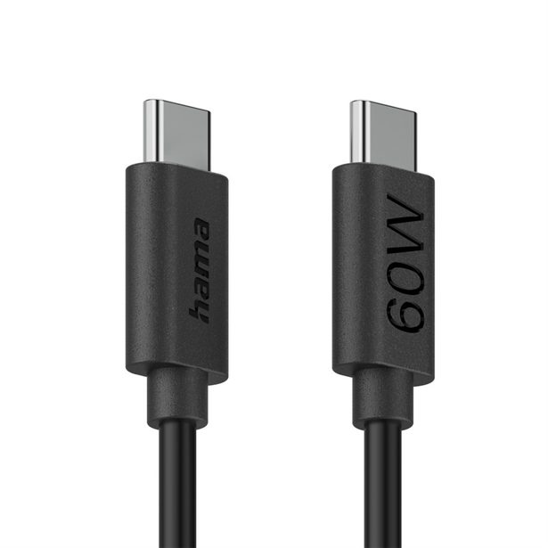 Hama USB-C 2.0 kabel, 1,2 m, Ecosential