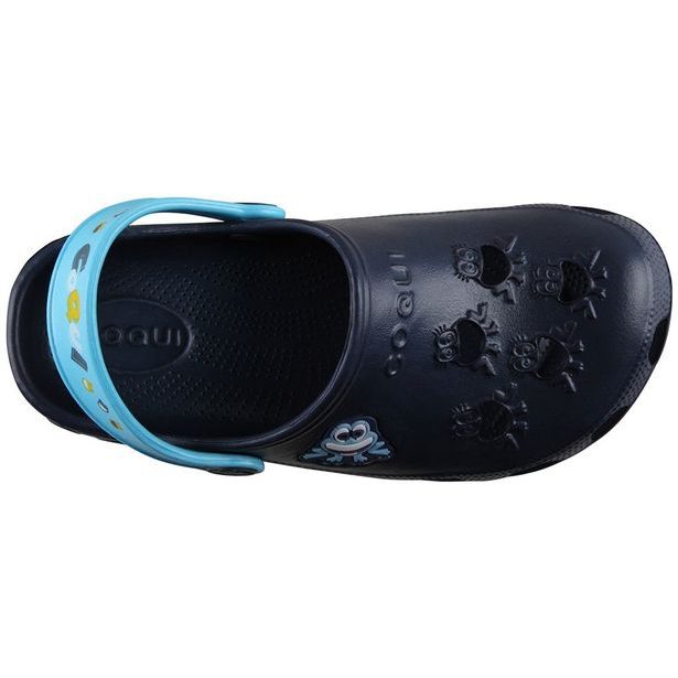 Coqui detské sandále LITTLE FROG tmavo modré/svetlo modré