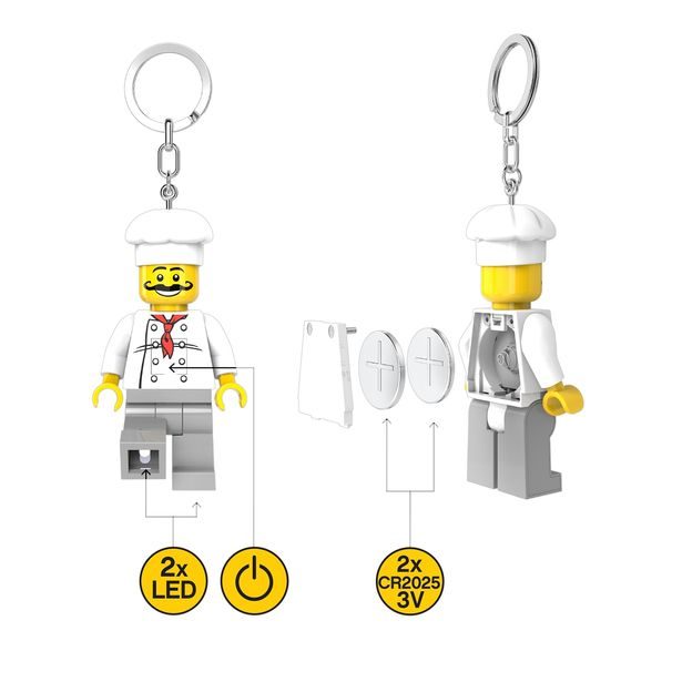 LEGO Iconic Šéfkuchař svítící figurka (HT)