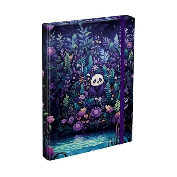 BAAGL Desky na školní sešity A4 Jungle Panda