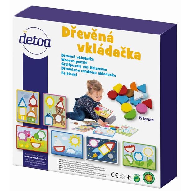 Dřevěná vkládačka