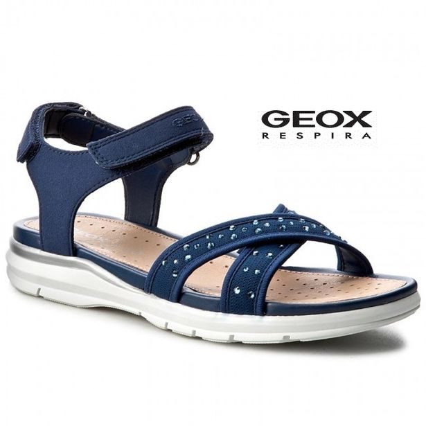 Detská letná obuv GEOX J SAND.SUKIE G. NAVY