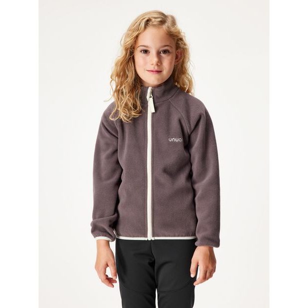 Unuo, Dětská fleecová mikina, Hnědá