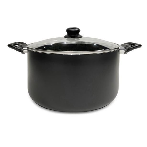 KITCHISIMO HRNEC SE SKL.POKLICÍ NERO KITCHISIMO 28X15CM 8,5L_hamashop