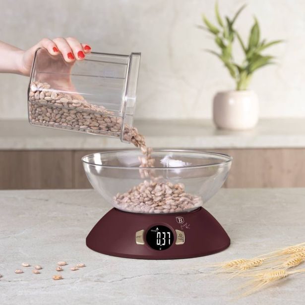 BERLINGERHAUS Váha kuchyňská s miskou Leonardo Collection BH-9615