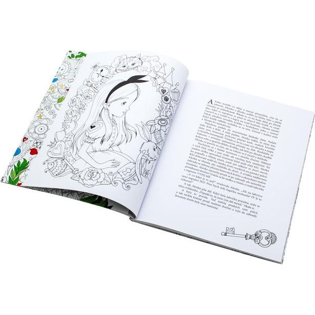 Sněhurka - omalovánky Baagl