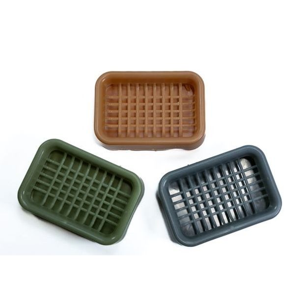 mýdlenka obd.12,5x8,55cm s miskou, 4barvy, plast