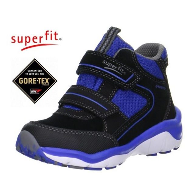 Dětské celoroční boty Superfit 1-00239-02 SPORT5 Schwarz kombi