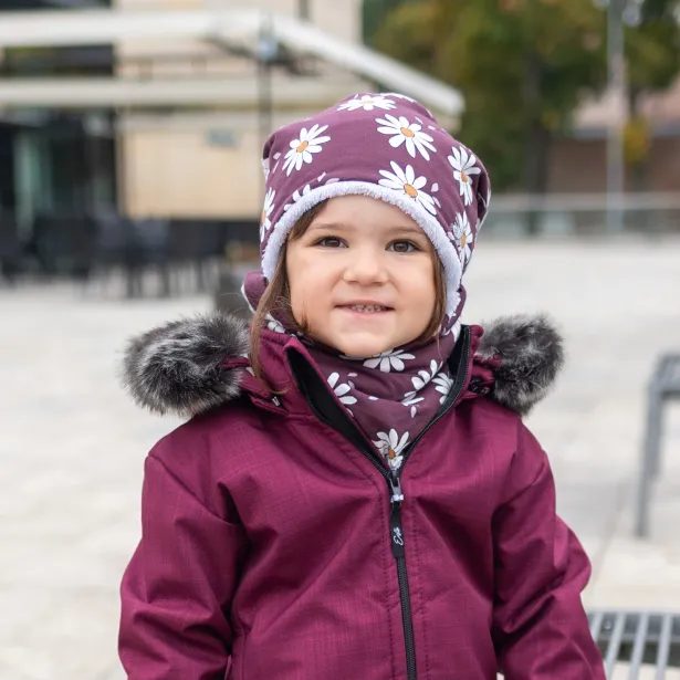 ESITO Zimní čepice spadená Daisy