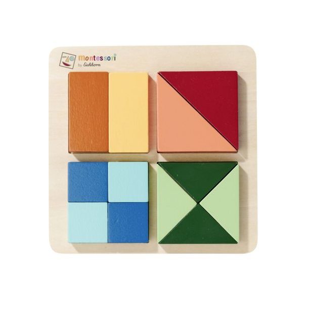 Montessori Čtverce skládačka puzzle