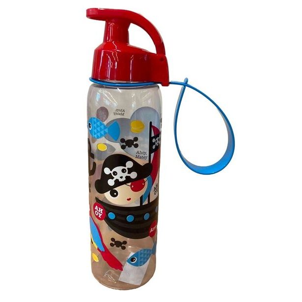 láhev 0,50l PIRÁT, nápitka, kryt, dětská, plast