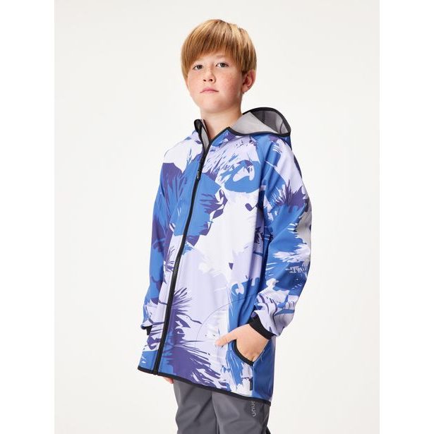 Unuo, Dětská softshellová bunda s fleecem Basic, Modrá, Variace