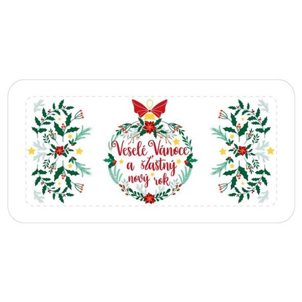 TORO PODNOS SERVÍROVACÍ VESELÉ VÁNOCE 35X16,5X2,3CM