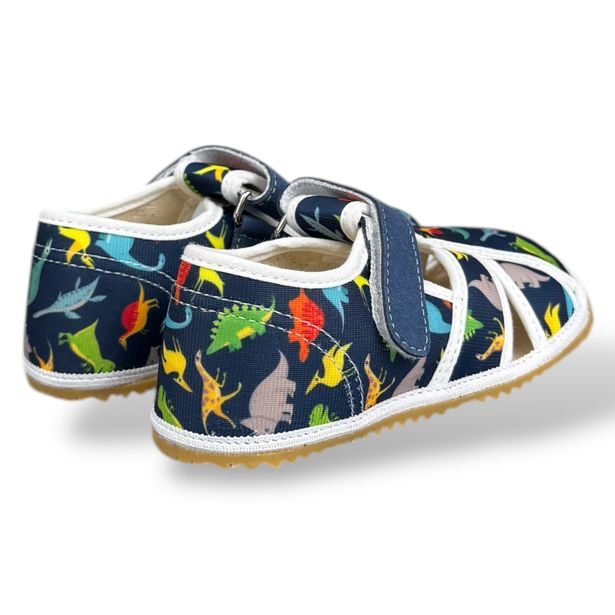 Dětské barefoot bačkory Jonap - Dino