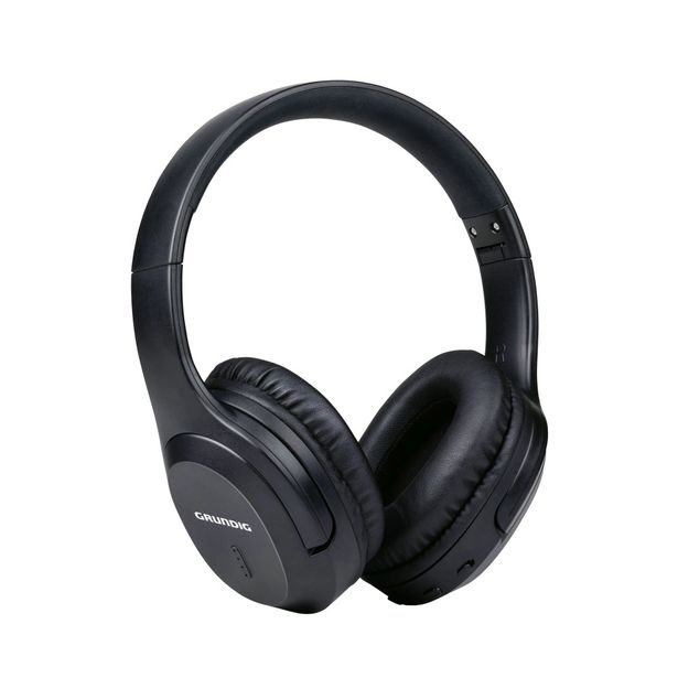 GRUNDIG Bezdrátová bluetooth sluchátka GRUNDIG s ANC a baterií 400mAh černá ED-226056