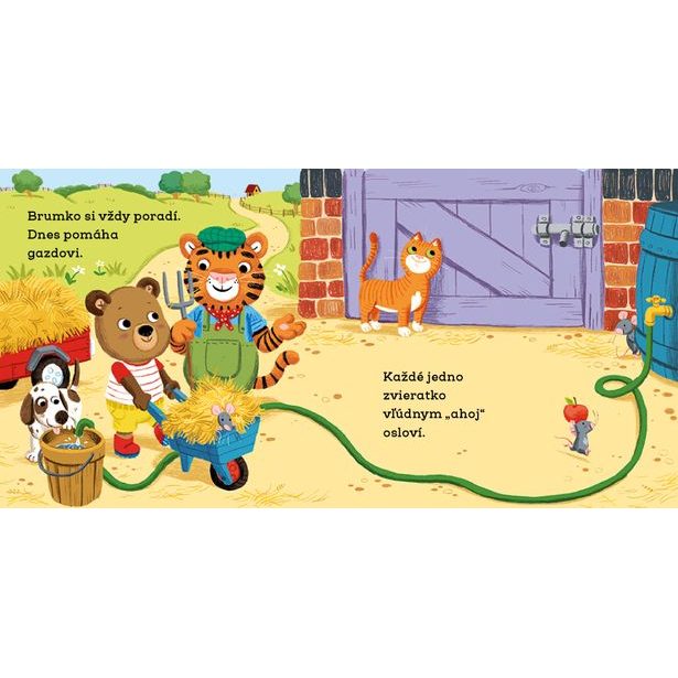 BRUMKO ROZUMKO FARMÁROM – Obrázky s pohyblivými prvkami