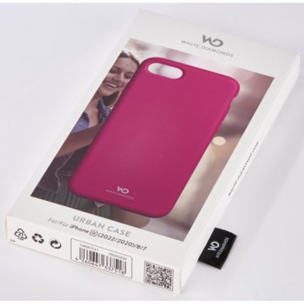 White Diamonds Urban Case, kryt pro Apple iPhone 7/8/SE 2020/SE 2022, fuchsiový