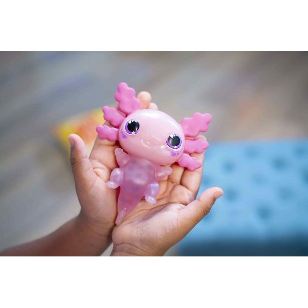 ANIMAGIC Svítící Axalotl v akváriu