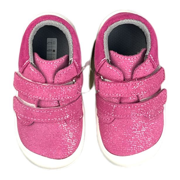 Dětská celoroční obuv Jonap - Růžová s třpytkami