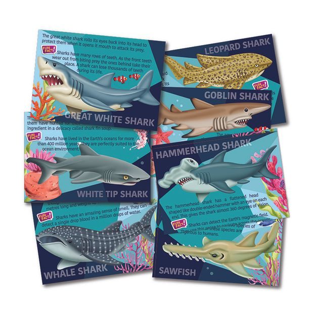 Výroba&malování - žraloci