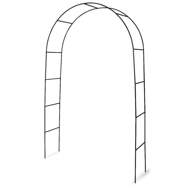 KINZO Zahradní oblouk na růže brána 240 x 140 cm ED-230499