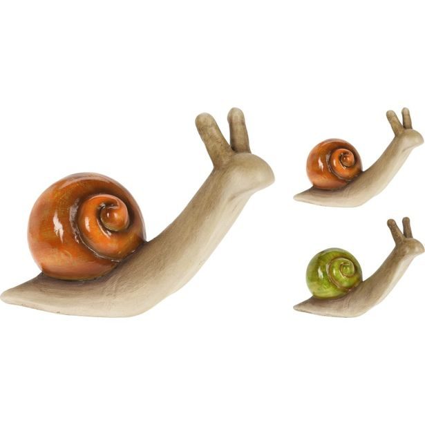 PROGARDEN Zahradní dekorace šnek 30 cm hnědá KO-095202180hned