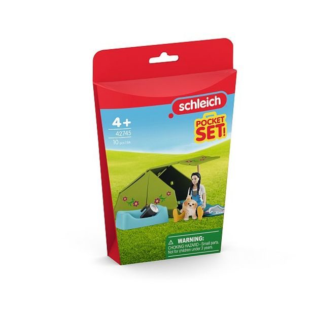 SCHLEICH Kempování s Kim, hrací sada