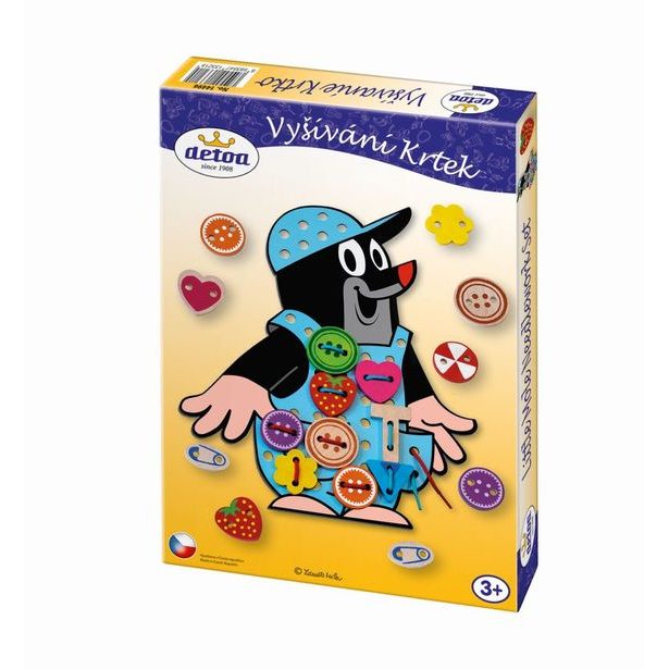 Vyšívání Krtek