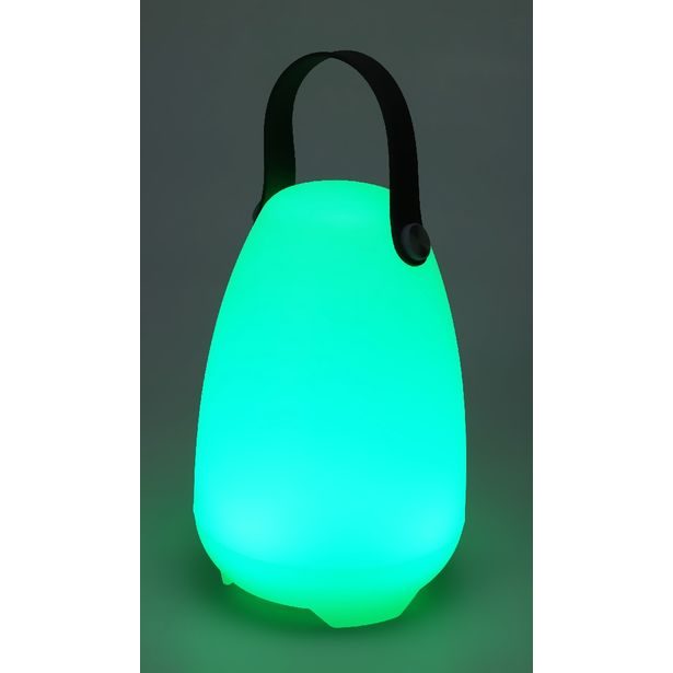 PROGARDEN Nabíjecí lampa kempingová venkovní s ovladačem RGB 26 cm KO-CY8001950