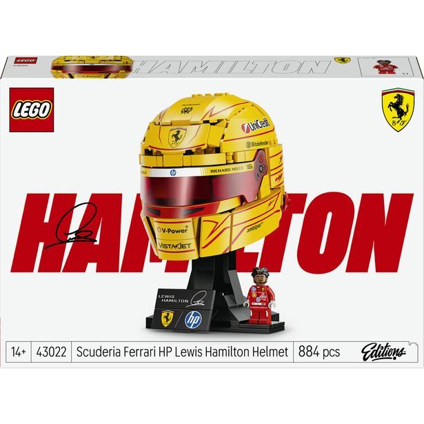 Helma Lewis Hamilton ze Scuderia Ferrari HP