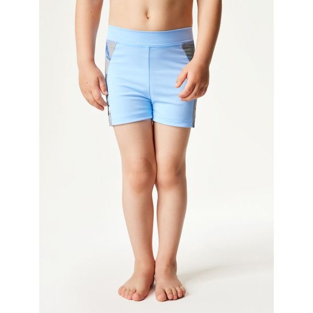 Unuo, Dětské plavky s UV ochranou 50+, Sv. Modrá, Velryby