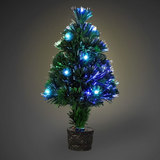 HOMESTYLING Vánoční stromeček s LED osvětlením 45 cm barevný KO-AFB000110