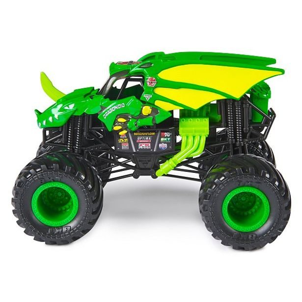 SpinMaster MONSTER JAM - sběratelský kovový model Monster Truck, Grave Digger, assort, 1:24