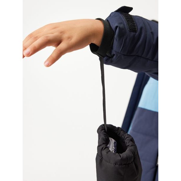 Unuo Dětské zimní rukavice Ski, Černá