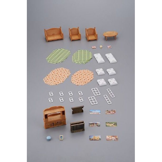 set - obývací pokoj