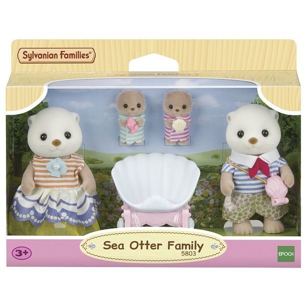 Sylvanian family Rodina mořských vyder