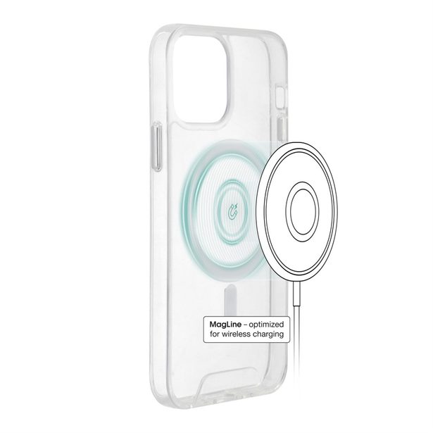 Hama MagCase Safety, kryt pro Apple iPhone 13 Pro, průhledný