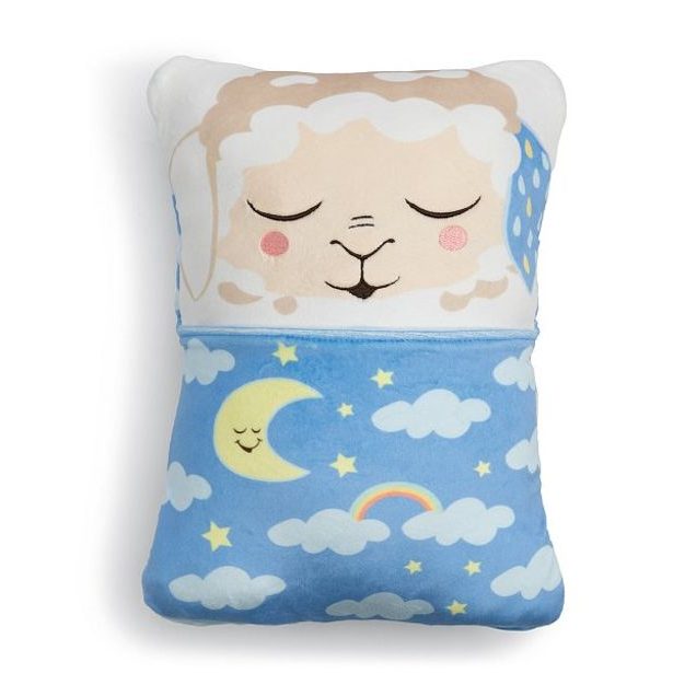 NICI NICI Cosidoos plyš Ovečka oboustranný motiv 30x20cm