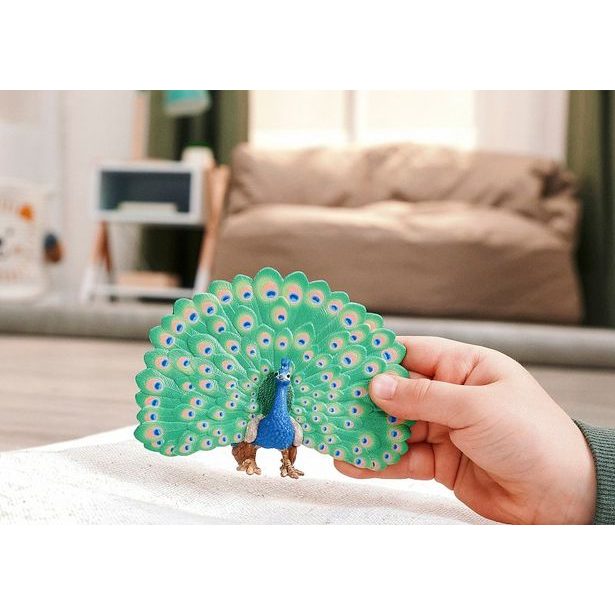 SCHLEICH Zvířátko - páv