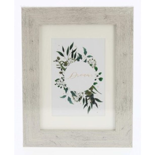 Plastový rámeček CHALET, taupe, 13x18cm