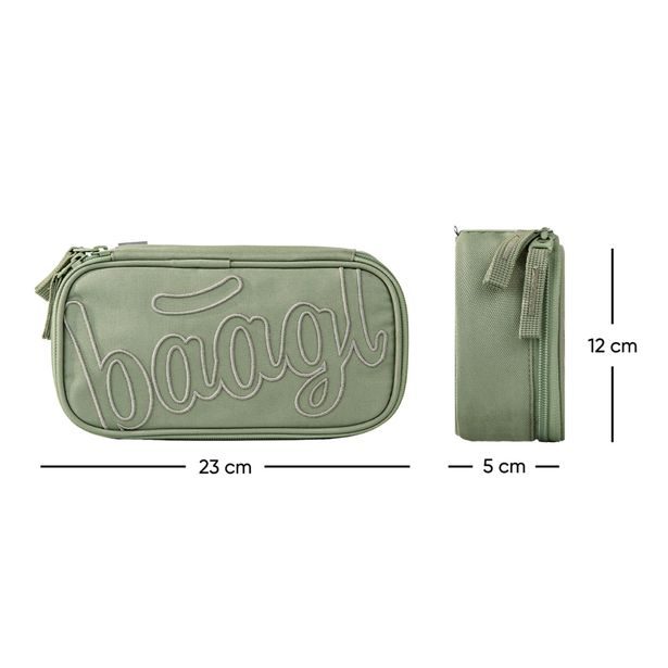 BAAGL SET 3 Skate max Mentol: batoh, penál, sáček