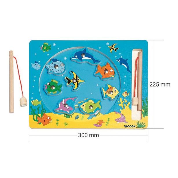 Kruh "Rybolov" - magnetická hra