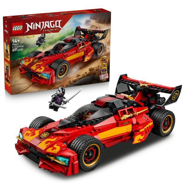 Kaiův červený bourák: 15 let NINJAGO