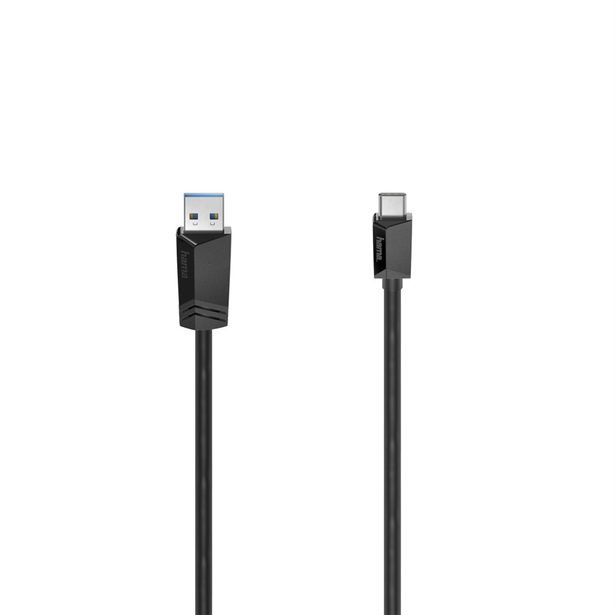 Hama USB-C 3.2 Gen2 kabel typ A-C 1 m, 10 Gb/s